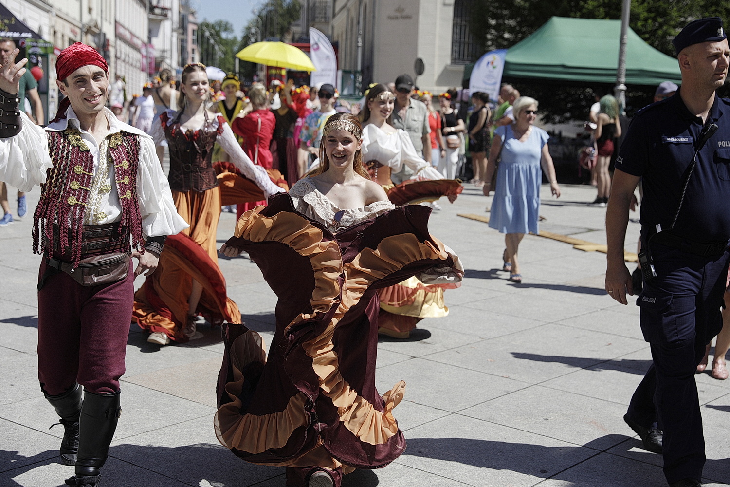 Bajkowy Korowód rozgrzał i tak gorące centrum