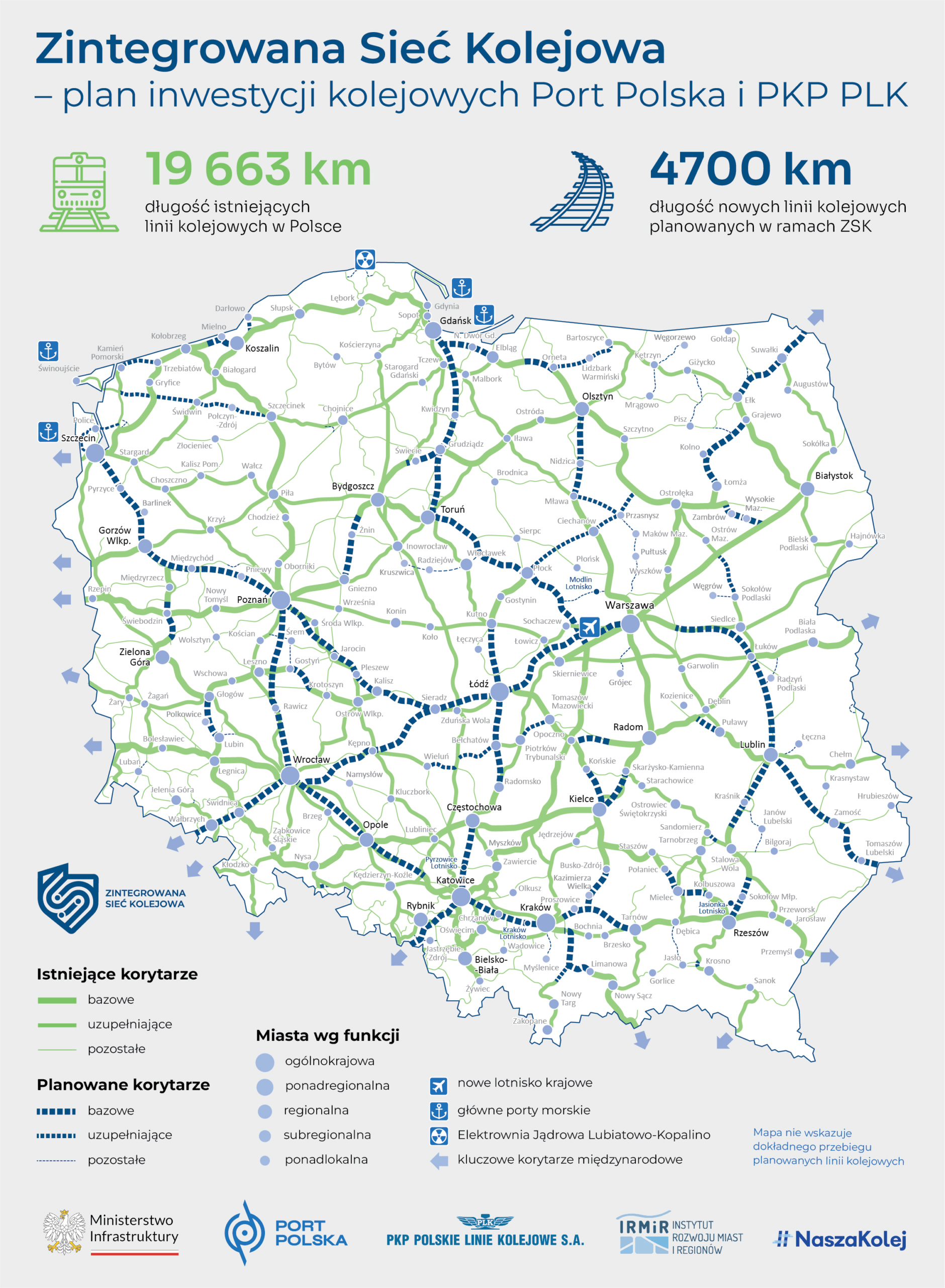 Projekt Zintegrowanej Sieci Kolejowej (ZSK) Projekt Zintegrowanej Sieci Kolejowej (ZSK)