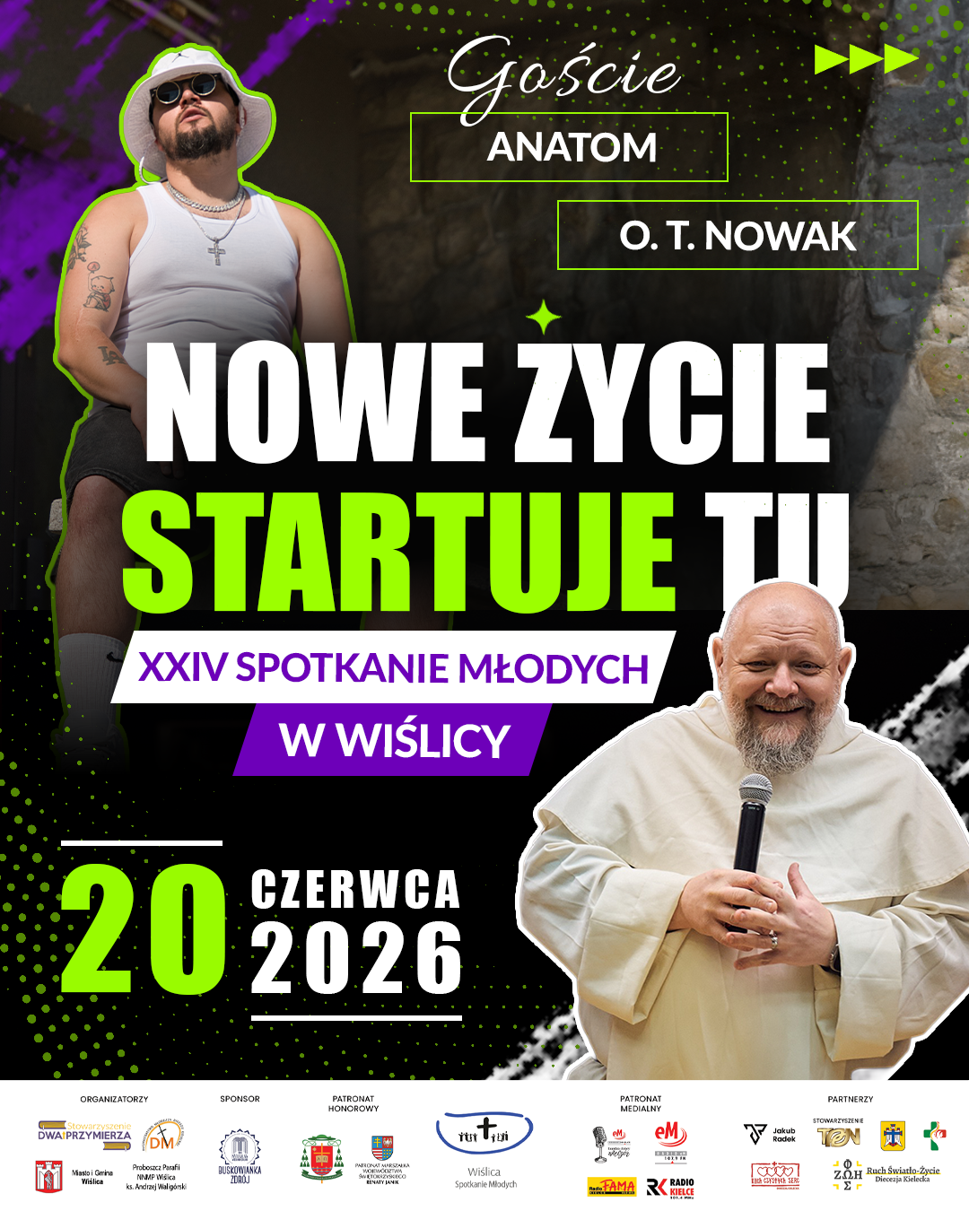 XXIV Spotkanie Młodych w Wiślicy - Nowe życie startuje tu - Radio Kielce