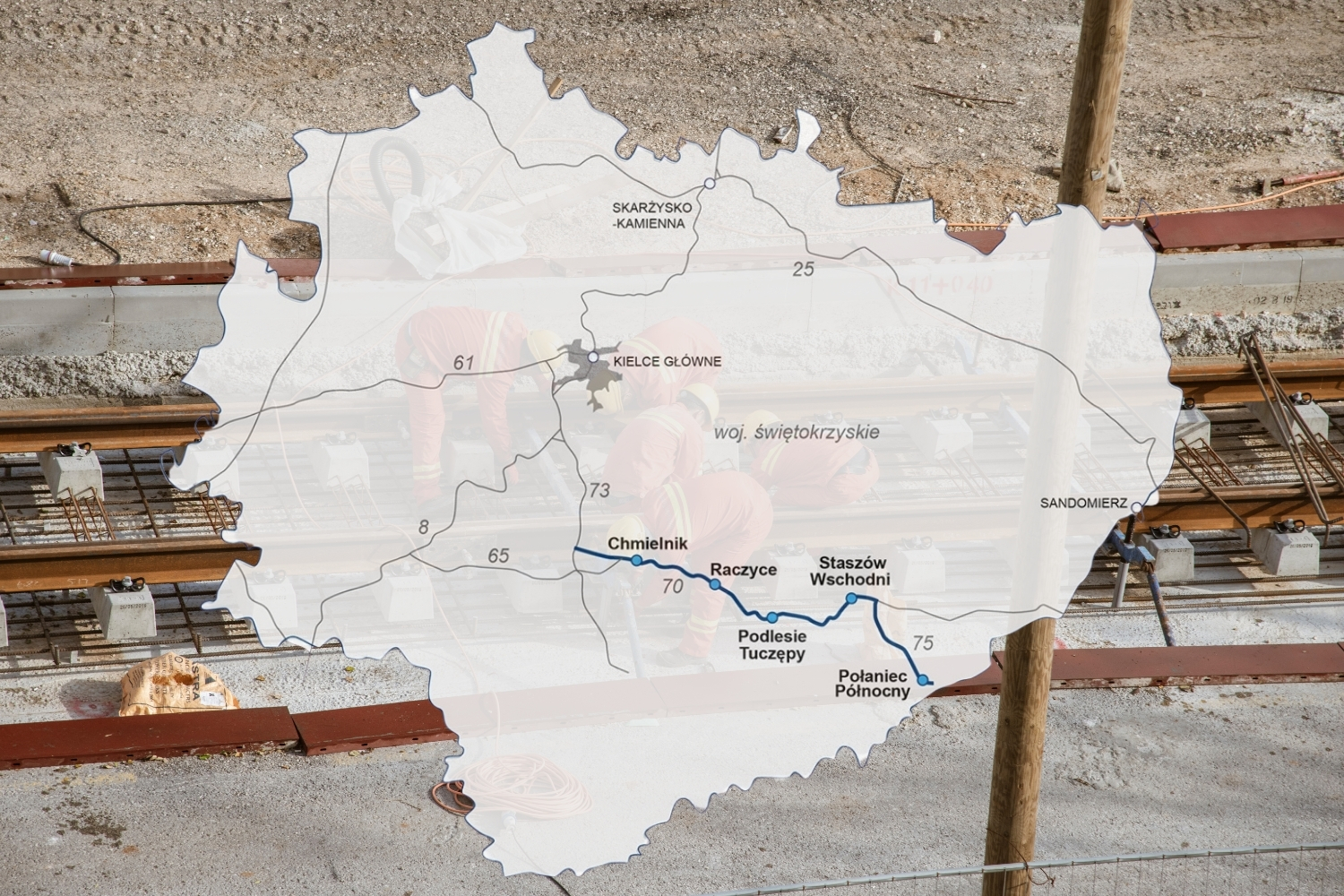 Zbudują nowe przystanki. Wrócą pociągi do Staszowa i Połańca