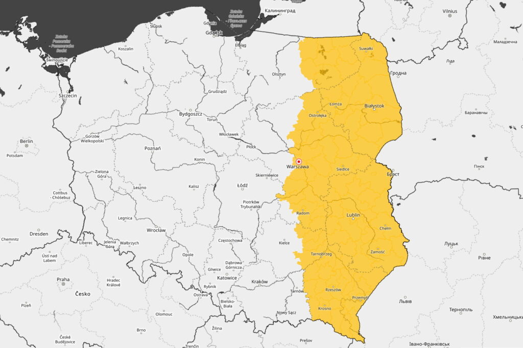 Burze dzielą województwo - Radio Kielce