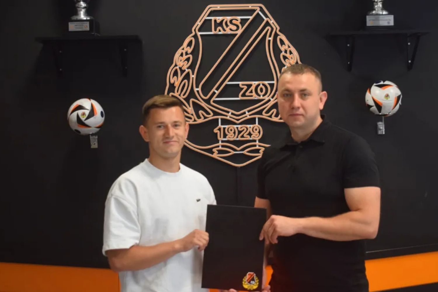 Pierwszy transfer KSZO