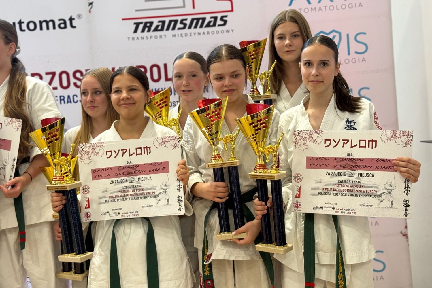Medalowe żniwa Kieleckiego Klubu Sportowego Karate