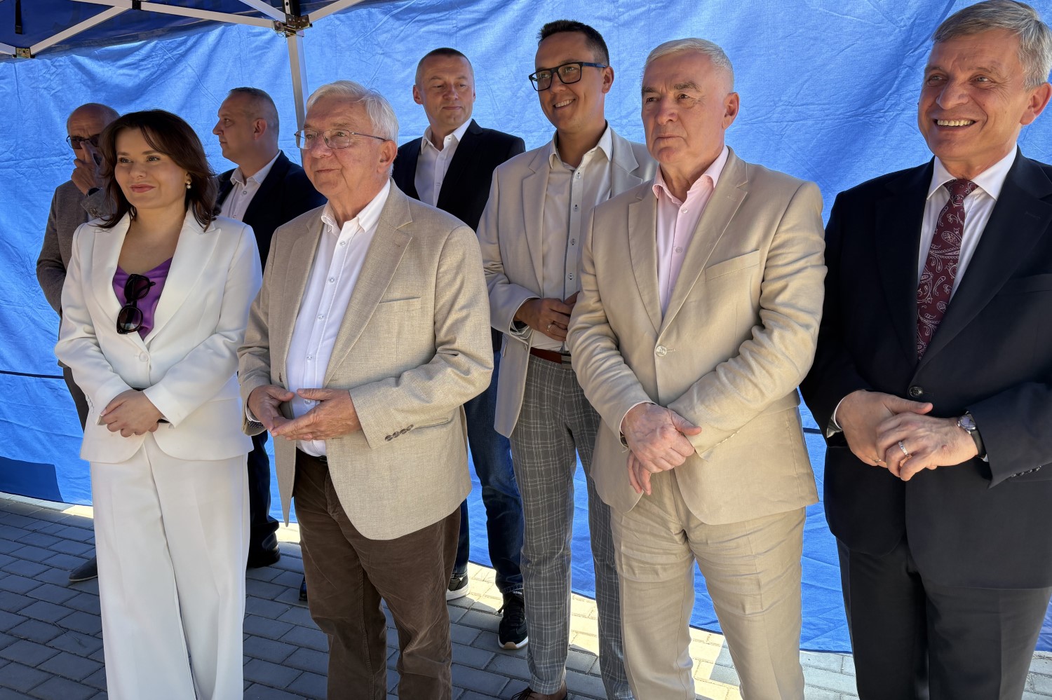 25.06.2026. Starachowice. Otwarcie drogi wojewódzkiej numer 744 / Fot. Anna Głąb - Radio Kielce