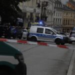 09.07.2026. Kielce. Ul. Wesoła. Akcja służb przy Wojskowym Centrum Rekrutacji / Fot. Jarosław Kubalski - Radio Kielce