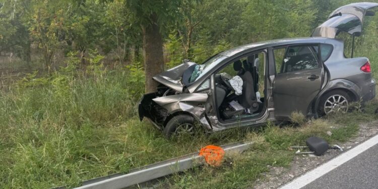 Wypadek w Kliszowie. Lądował śmigłowiec LPR - Radio Kielce 26.07.2026. Wypadek w Kliszowie, w powiecie pińczowskim / Fot. PSP Pińczów