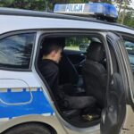 28.07.2026. Lipowica. Pościg za kierowcą Mercedesa / źródło: KMP Kielce