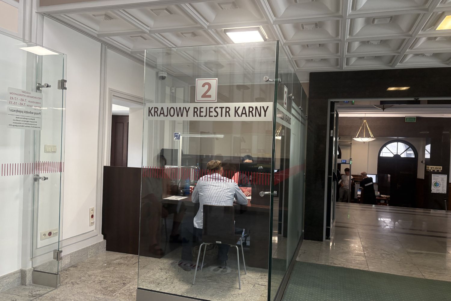 07.07.2026. Kielce. Modernizacja Sądu Okręgowego w Kielcach / Fot. Aleksandra Słowak - Radio Kielce