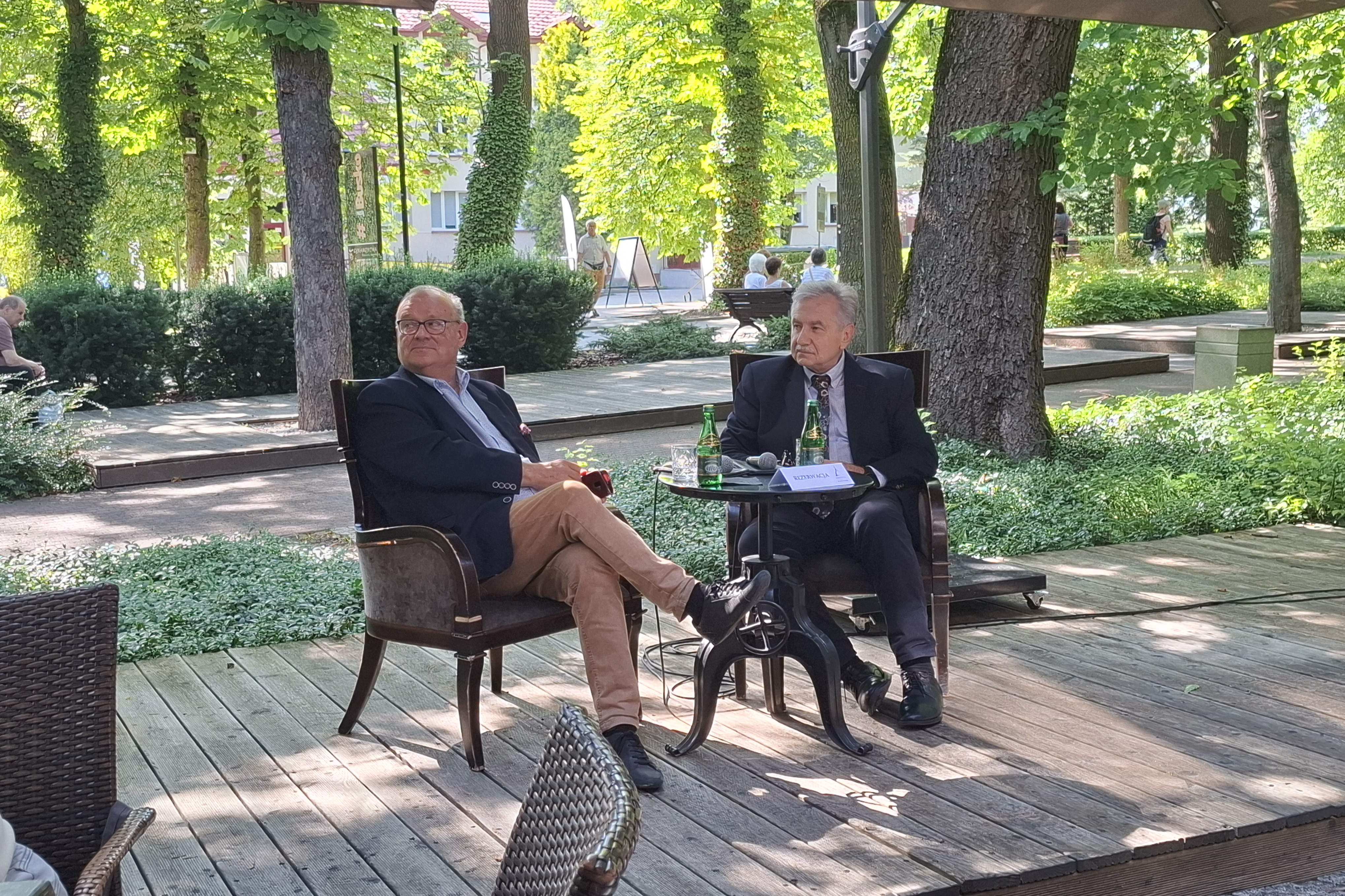Od skrzypiec do batuty. Serhij Burko gościem kawiarenki festiwalowej