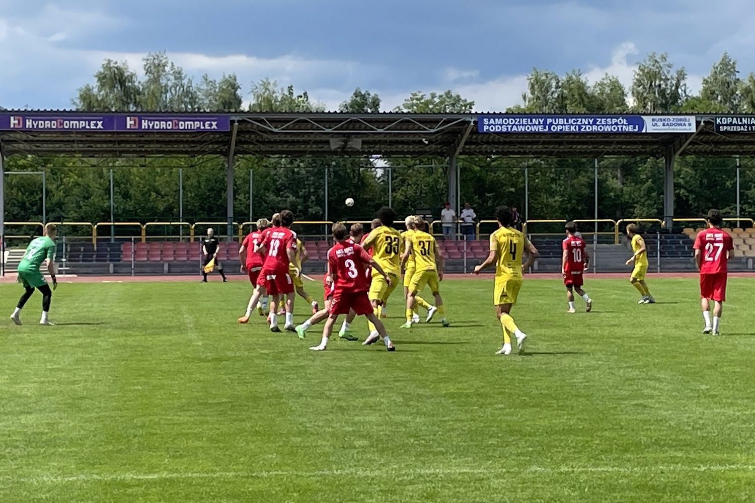 Remis w sparingu trzecioligowców