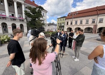 22.07.2026. Kielce. Konferencja radnych KO / Fot. Dariusz Kuc - Radio Kielce