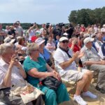 26.07.2026. Sielpia. Spotkanie polityków Nowej Lewicy z ludźmi nad zalewem / Fot. Magdalena Galas-Klusek - Radio Kielce