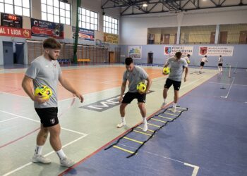 KKF Motus Kazimierza Wielka - trening / Fot. Kamil Król - Radio Kielce