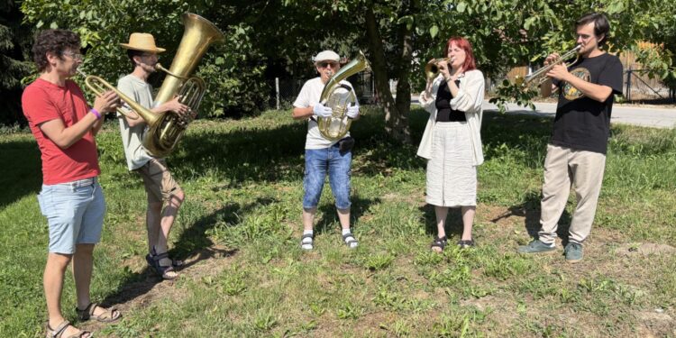Tabor Ponidziański rozbrzmiewa muzyką ludową - Radio Kielce 30.07.2026. Zagaje Stradowskie. Tabor Ponidziański / Fot. Marta Gajda-Kruk - Radio Kielce