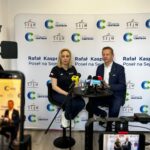 20.07.2026. Kielce. Śniadanie prasowe posła Rafała Kasprzyka, którego gościem była Żaneta Cwalina-Śliwowska, Sekretarz Stanu w Ministerstwie Sportu i Turystyki / Fot. Daniel Czwartosz – Radio Kielce