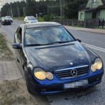 28.07.2026. Lipowica. Pościg za kierowcą Mercedesa / źródło: KMP Kielce