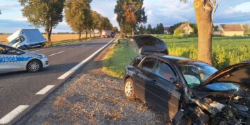 Groźna kolizja na DK74