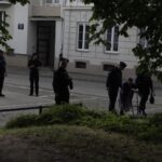 09.07.2026. Kielce. Ul. Wesoła. Akcja służb przy Wojskowym Centrum Rekrutacji / Fot. Jarosław Kubalski - Radio Kielce