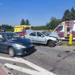 16.07.2026. Skarżysko-Kamienna. Droga krajowa nr 42. Wypadek / Fot. straż pożarna