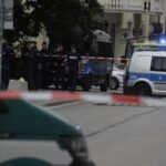 09.07.2026. Kielce. Ul. Wesoła. Akcja służb przy Wojskowym Centrum Rekrutacji / Fot. Jarosław Kubalski - Radio Kielce