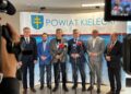 08.07.2026. Kielce. Starostwo Powiatowe. Konferencja nt. Rajdu Rowerowego Szlakiem Brygady Świętokrzyskiej Narodowych Sił Zbrojnych / Fot. Marcin Marszałek - Radio Kielce