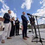 22.07.2026. Kielce. Konferencja radnych KO / Fot. Dariusz Kuc - Radio Kielce
