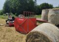 Tragedia podczas prac polowych. Nastolatka zginęła pod ciągnikiem - Radio Kielce 01.07.2026. Kików. Wypadek podczas prac polowych / Źródło: PSP Busko-Zdrój