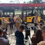 Jak gasić pożar? Podpowiedzi szukaj w... w autobusie - Radio Kielce 23.07.2026. Kielce. Konferencja / Fot. Izabela Mortas-Rubak - Radio Kielce