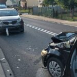 Kobieta ranna w wypadku. Jadąca do zdarzenia karetka zderzyła się z autem osobowym - Radio Kielce 25.07.2026. Osiek, w powiecie staszowskim. Wypadek / Fot. policja