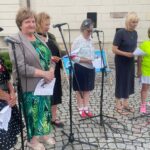 26.07.2026. Sandomierz. Dziedziniec Zamku Królewskiego w Sandomierzu. „Wolne Śpiewanie" / Fot. Grażyna Szlęzak-Wójcik - Radio Kielce