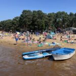 Słoneczna pogoda przyciągnęła do Sielpi tłumy - Radio Kielce 26.07.2026. Sielpia zalew / Fot. Magdalena Galas-Klusek - Radio Kielce