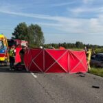 25.07.2026. Nowy Korczyn w powiecie buskim. W zderzeniu samochodu osobowego z motocyklem zginął kierowca jednośladu / Fot. policja