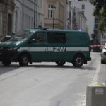 09.07.2026. Kielce. Ul. Wesoła. Akcja służb przy Wojskowym Centrum Rekrutacji / Fot. Jarosław Kubalski - Radio Kielce