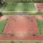 W Chęcinach powstanie nowoczesny kompleks sportowy - Radio Kielce Wizualizacja obiektu sportowego przy Powiatowym Zespole Szkół w Chęcinach / źródło: Starostwo Powiatowe w Kielcach - Facebook