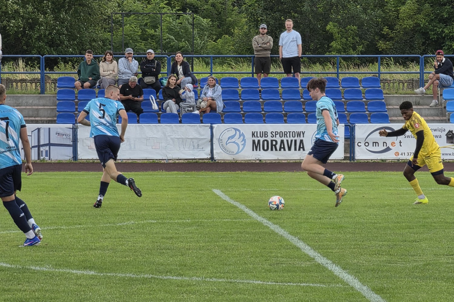 Remis w sparingu Moravii z Naprzodem