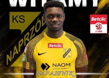 Arleison Martinez / Źródło: Naprzód Jędrzejów - Facebook