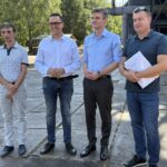 30.07.2026. Starachowice. Konferencja zapowiadająca remont wielkiego pieca / Fot. Anna Głąb - Radio Kielce