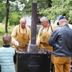 05.07.2026. Tokarnia. Muzeum Wsi Kieleckiej. Wytopki ołowiu / Fot. Wiktor Taszłow - Radio Kielce