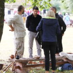 05.07.2026. Tokarnia. Muzeum Wsi Kieleckiej. Wytopki ołowiu / Fot. Wiktor Taszłow - Radio Kielce