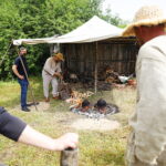 05.07.2026. Tokarnia. Muzeum Wsi Kieleckiej. Wytopki ołowiu / Fot. Wiktor Taszłow - Radio Kielce