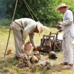 05.07.2026. Tokarnia. Muzeum Wsi Kieleckiej. Wytopki ołowiu / Fot. Wiktor Taszłow - Radio Kielce