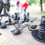 05.07.2026. Tokarnia. Muzeum Wsi Kieleckiej. Wytopki ołowiu / Fot. Wiktor Taszłow - Radio Kielce