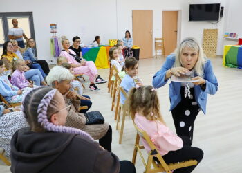 Bajanka skradła uwagę najmłodszych