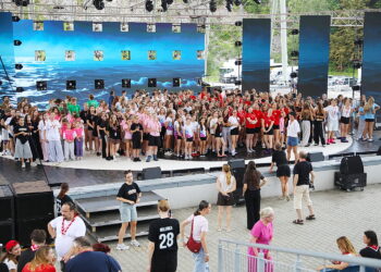 16.07.2026. Kielce. Przygotowania do sobotniego koncertu galowego na Kadzielni / Fot. Wiktor Taszłow - Radio Kielce