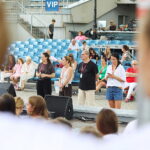 16.07.2026. Kielce. Przygotowania do sobotniego koncertu galowego na Kadzielni / Fot. Wiktor Taszłow - Radio Kielce
