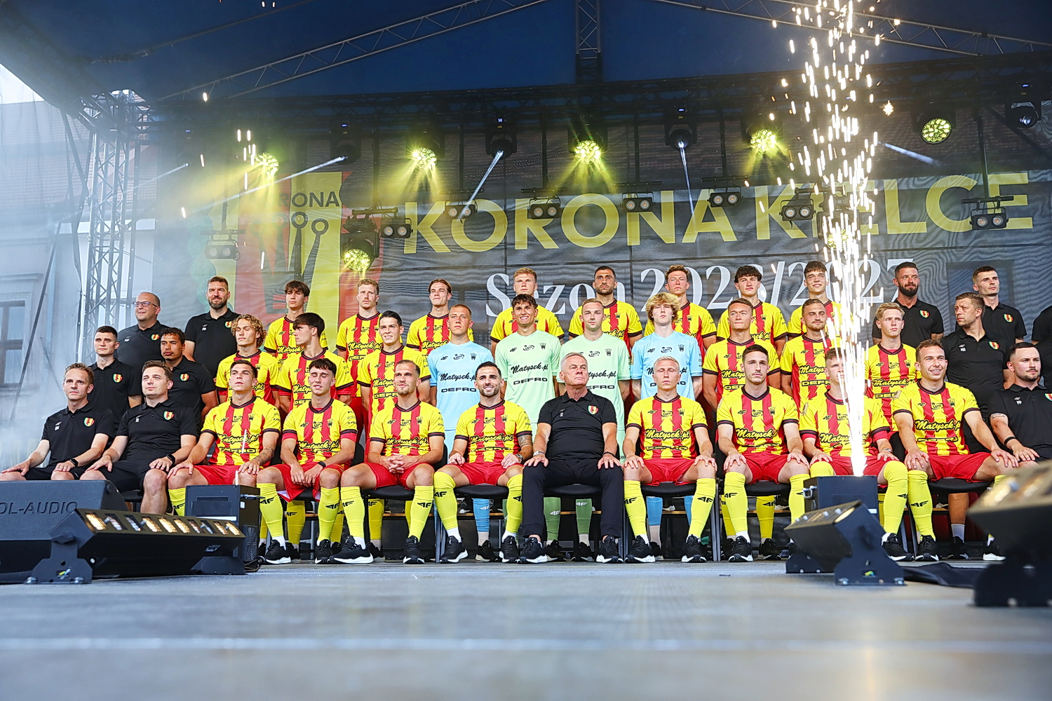 Kielce. Prezentacja Korony Kielce