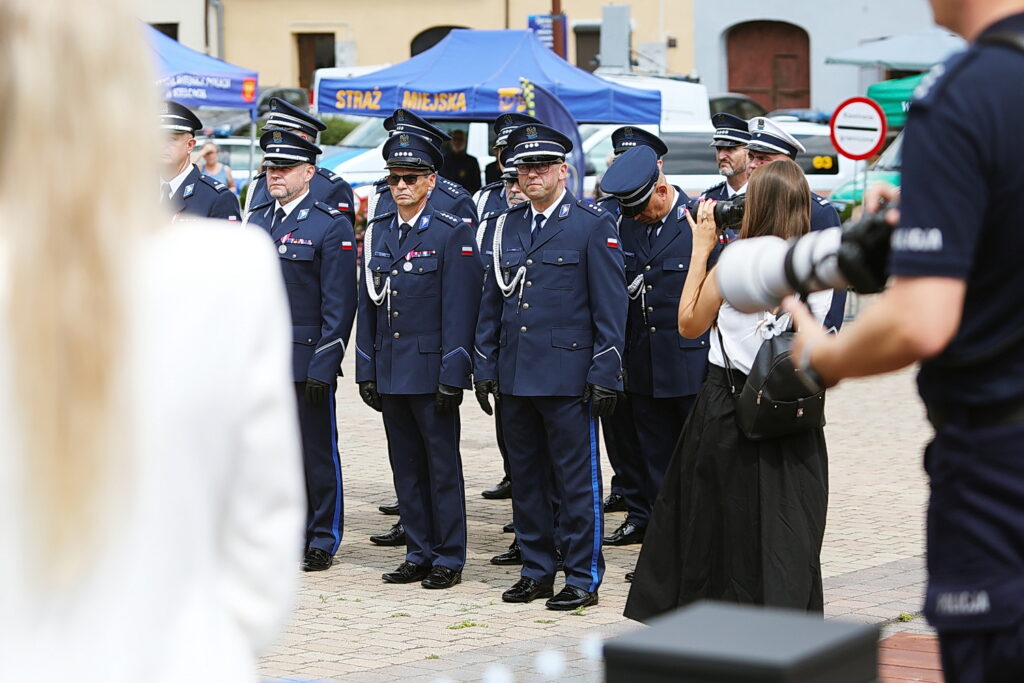 16.07.2026. Chęciny. Uroczyste obchody Święta Policji / Fot. Wiktor Taszłow - Radio Kielce