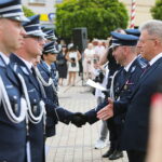 16.07.2026. Chęciny. Uroczyste obchody Święta Policji / Fot. Wiktor Taszłow - Radio Kielce