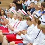 17.07.2026. Kielce. Collegium Medicum UJK. Czepkowanie nowych pielęgniarek i położnych / Fot. Wiktor Taszłow - Radio Kielce