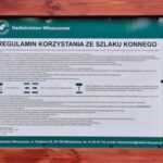 Szlak Konny im. Andrzeja Osadzińskiego, który prowadzi przez malownicze tereny Nadleśnictwa Włoszczowa / Fot. Fundacja im. Roberta Jedliczki